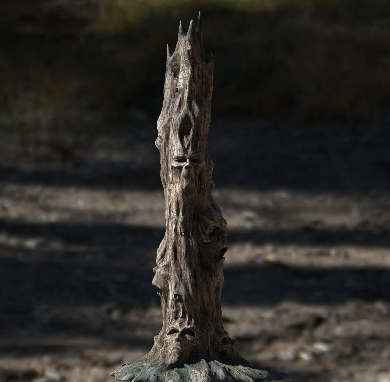 insegna totem verticale visibile dalla strada